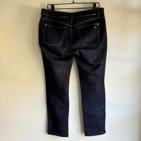 DL1961 – Angel Mid-Rise Skinny Ankle Jeans – Dark Wash – Size 32 - Picture 10 of 16